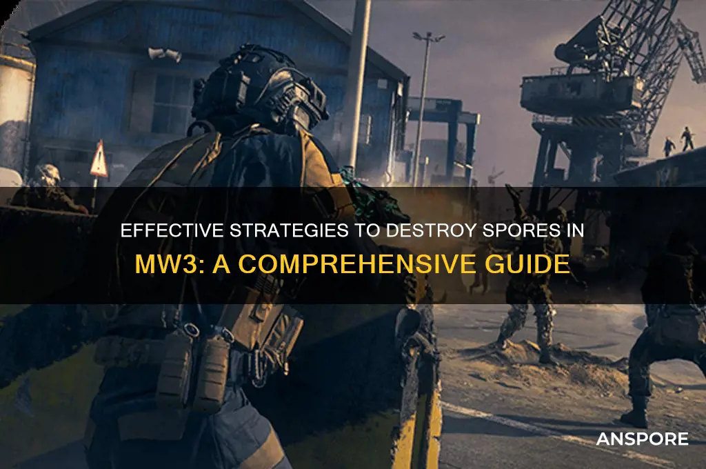 how to destroy spores mw3