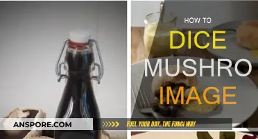 Quickly and Safely Dice Mushrooms: A Visual Guide