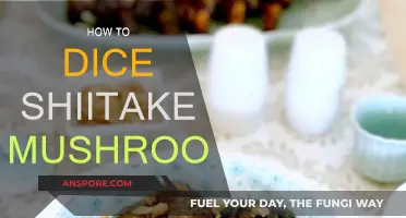 Dicing Shiitake Mushrooms: The Right Way