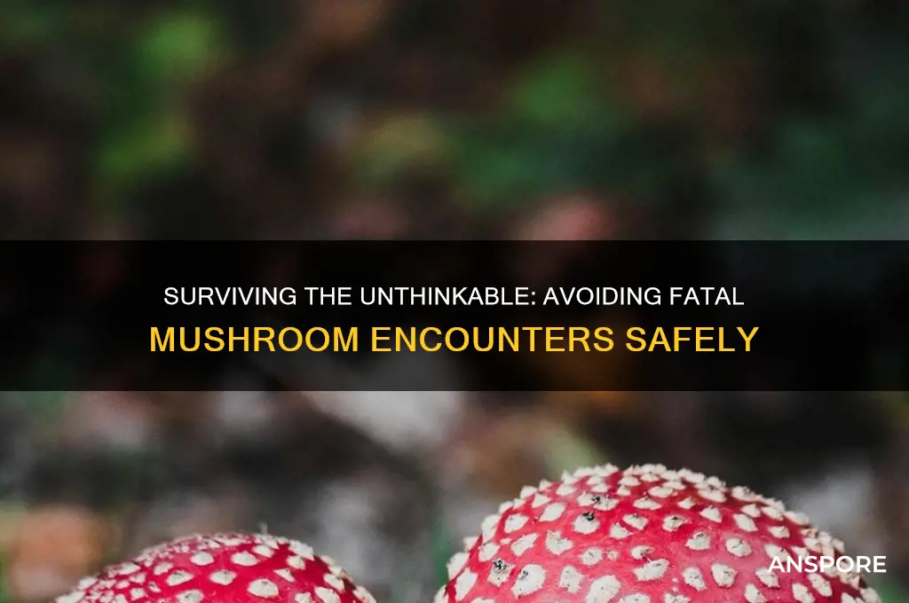 how to die to a mushroom