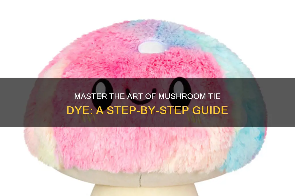 how to do a mushroom tie dye