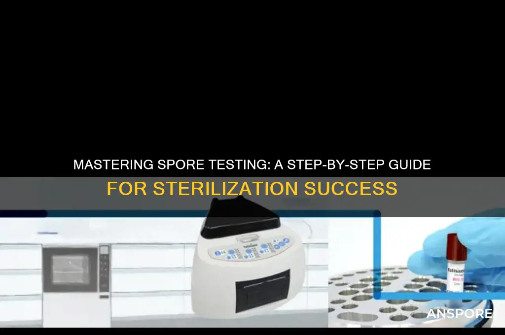 how to do a spore test