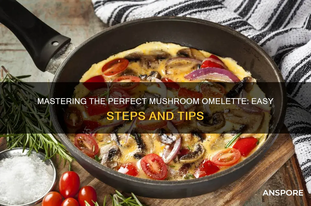 how to do an mushroom omelette