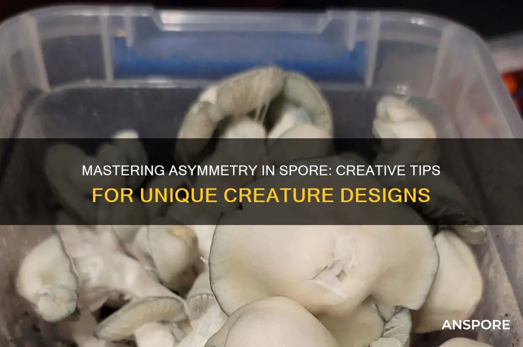 how to do asymmetry in spore