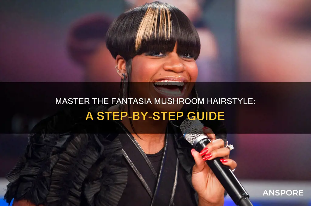 how to do fantasia mushroom hairstyle