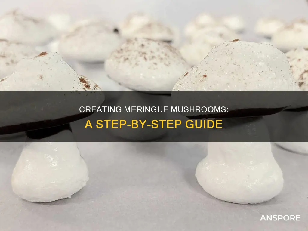 how to do meringue mushrooms