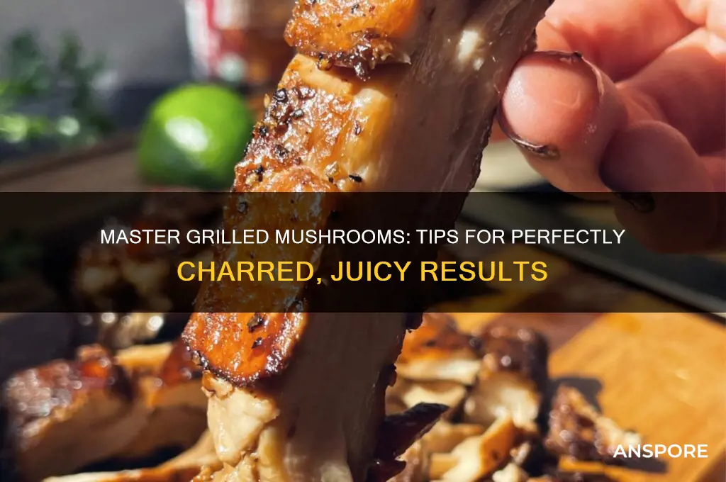 how to do mushrooms on the grill
