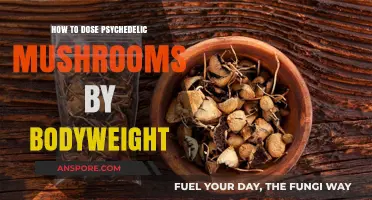Psychedelic Mushrooms: Accurate Dosing by Bodyweight for Safe Trips