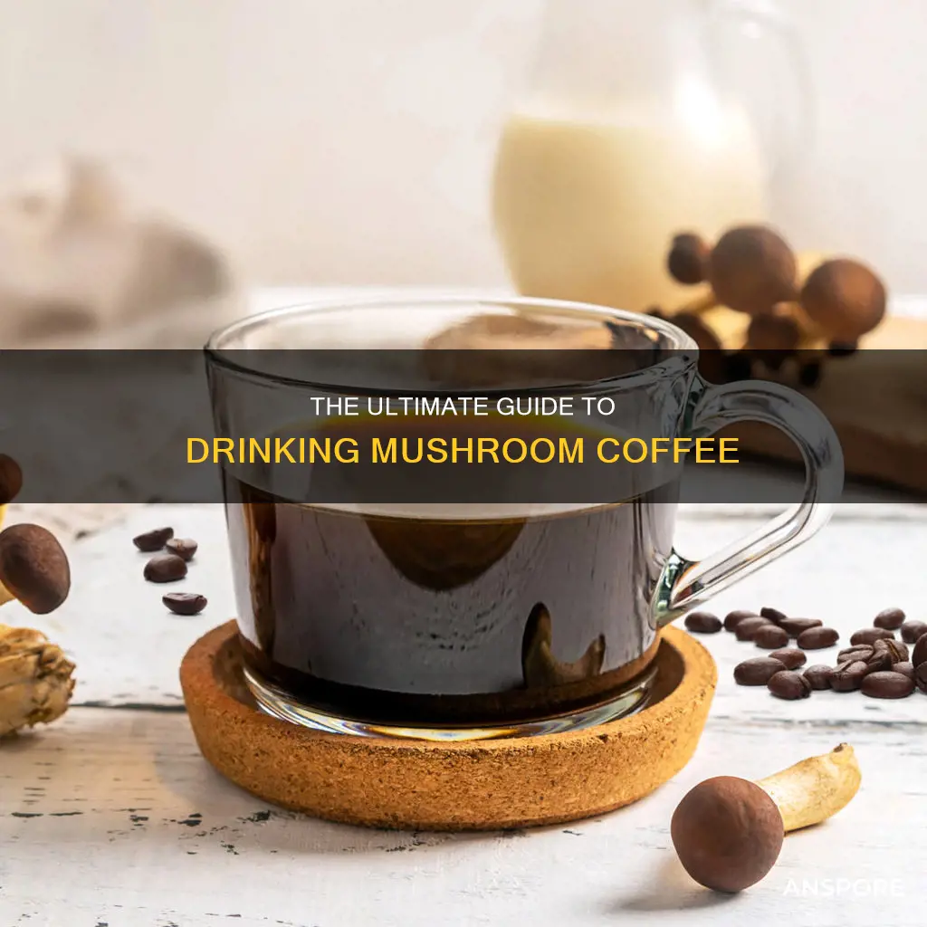 how to drink mushroom coffee