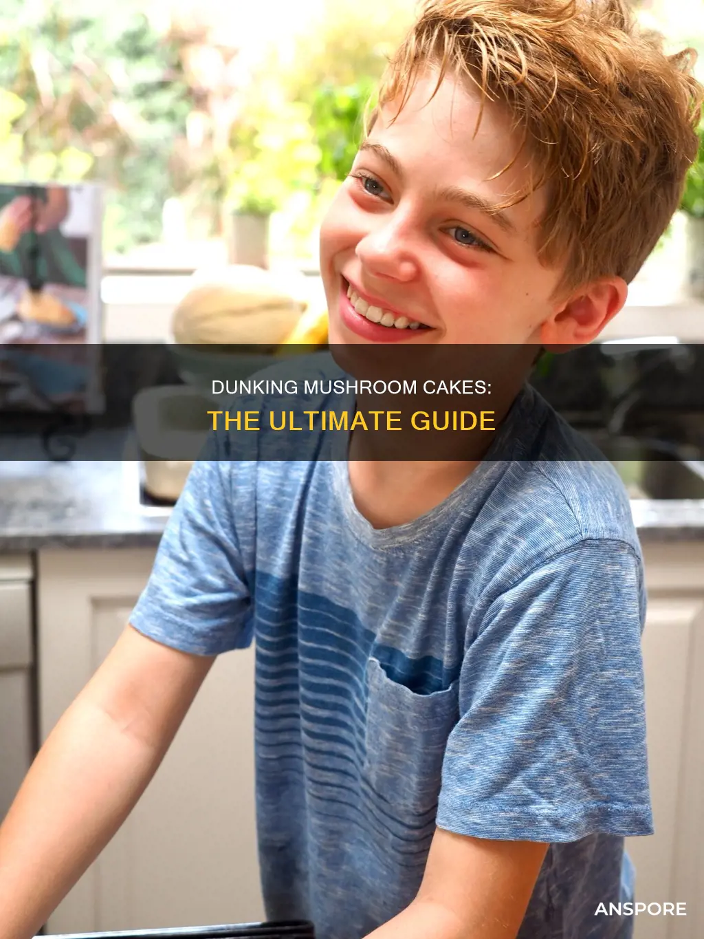 how to dunk mushroom cakes