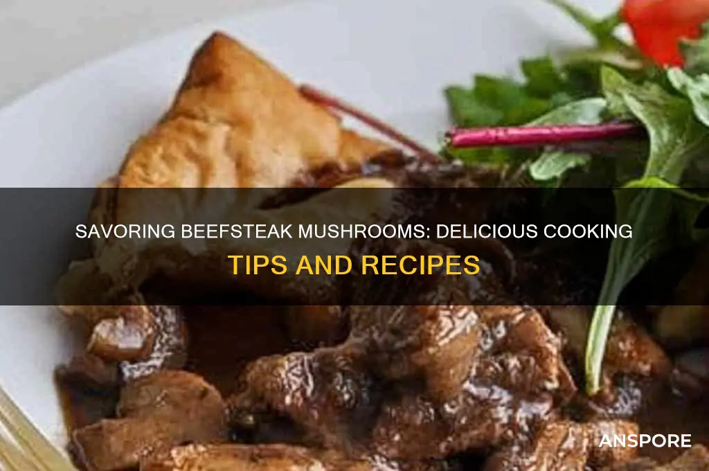 how to eat beefsteak mushroom