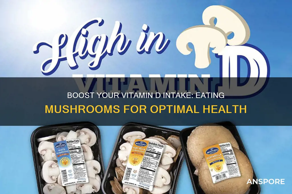 how to eat mushrooms for vitamin d