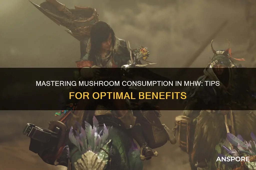 how to eat mushrooms mhw