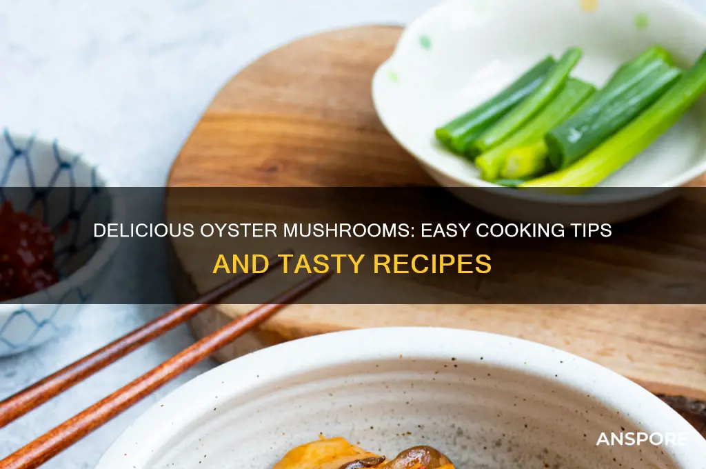 how to eat oyster mushrooms