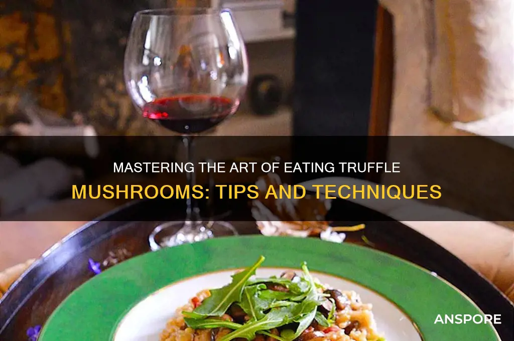 how to eat truffle mushrooms