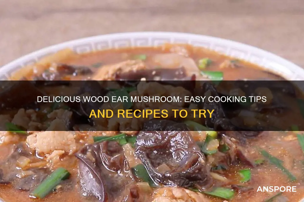 how to eat wood ear mushroom