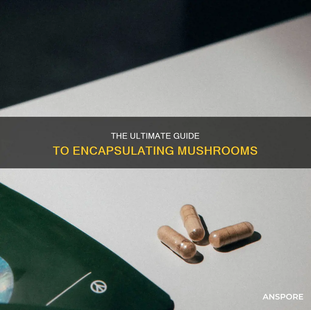 how to encapsulate mushrooms