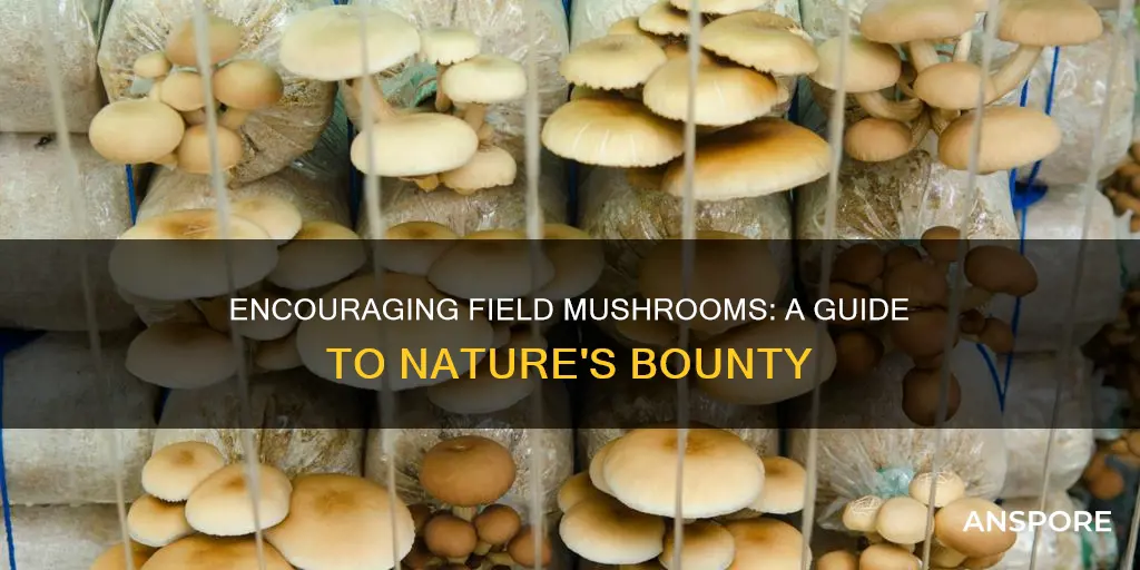 how to encourage field mushrooms
