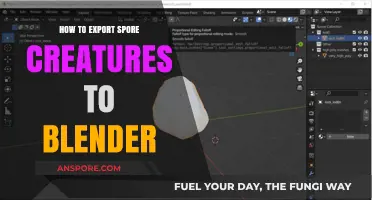 Exporting Spore Creatures to Blender: A Step-by-Step Guide for 3D Artists