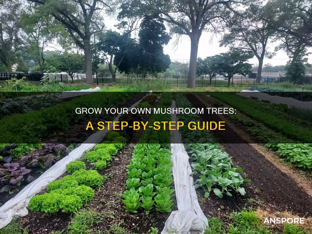 how to farm mushroom trees