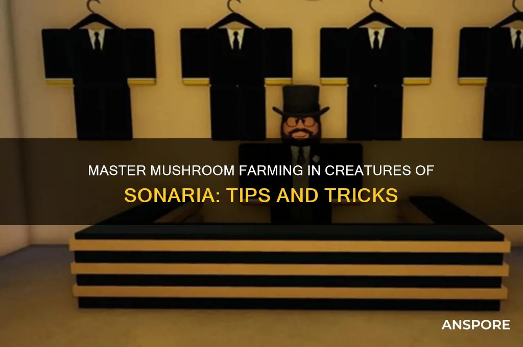 how to farm mushrooms in creatures of sonaria
