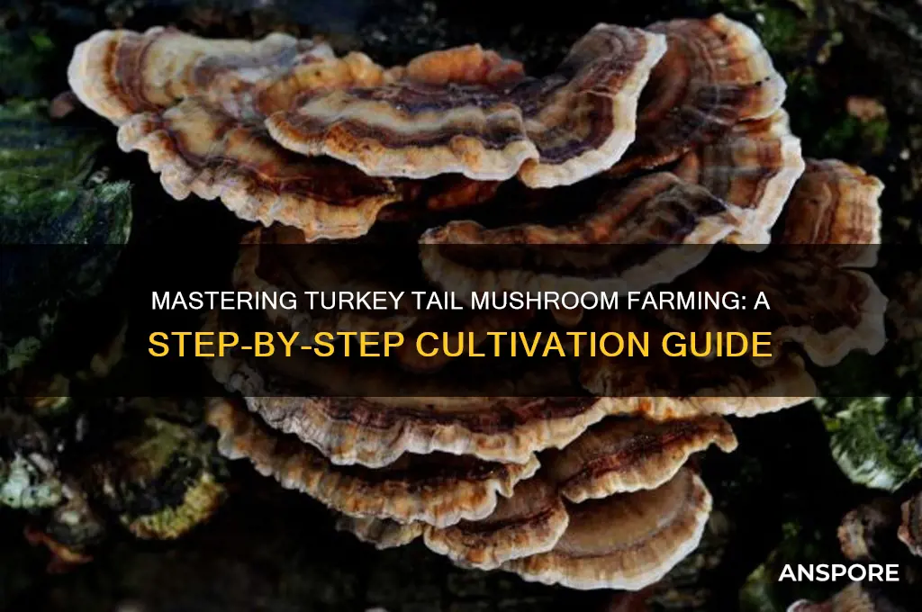 how to farm turkey tail mushrooms
