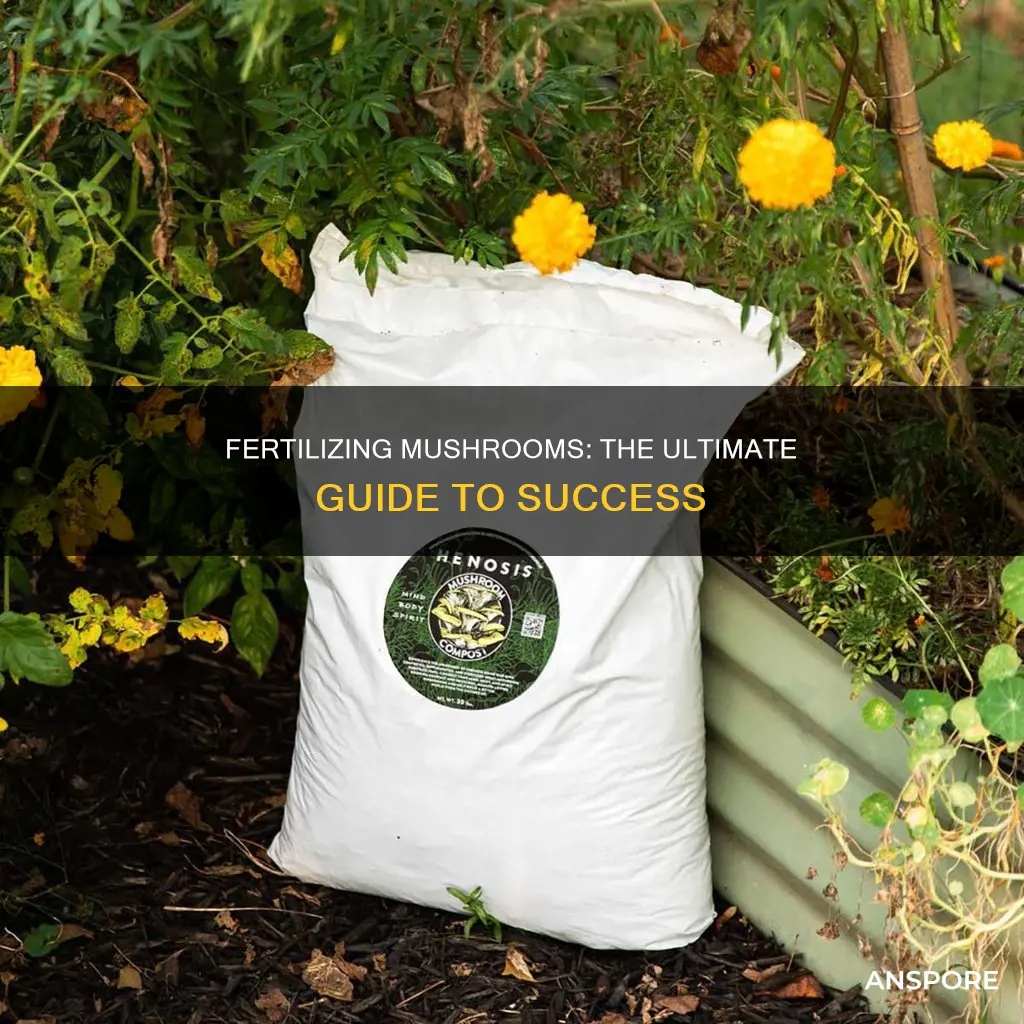 how to fertilize mushrooms