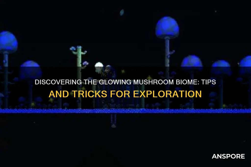 how to find glowing mushroom biome