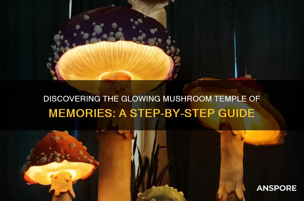 how to find glowing mushroom temple of memories