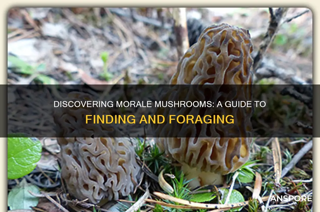 how to find morale mushrooms