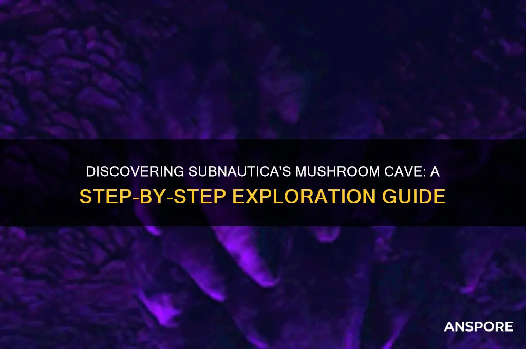 how to find mushroom cave subnautica