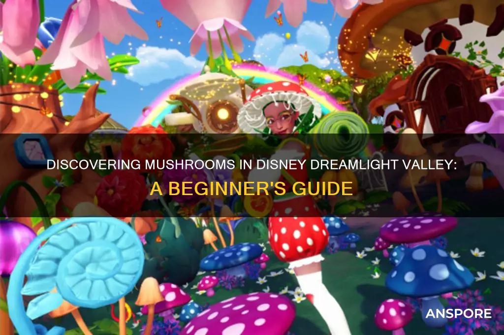 how to find mushrooms disney dreamlight valley