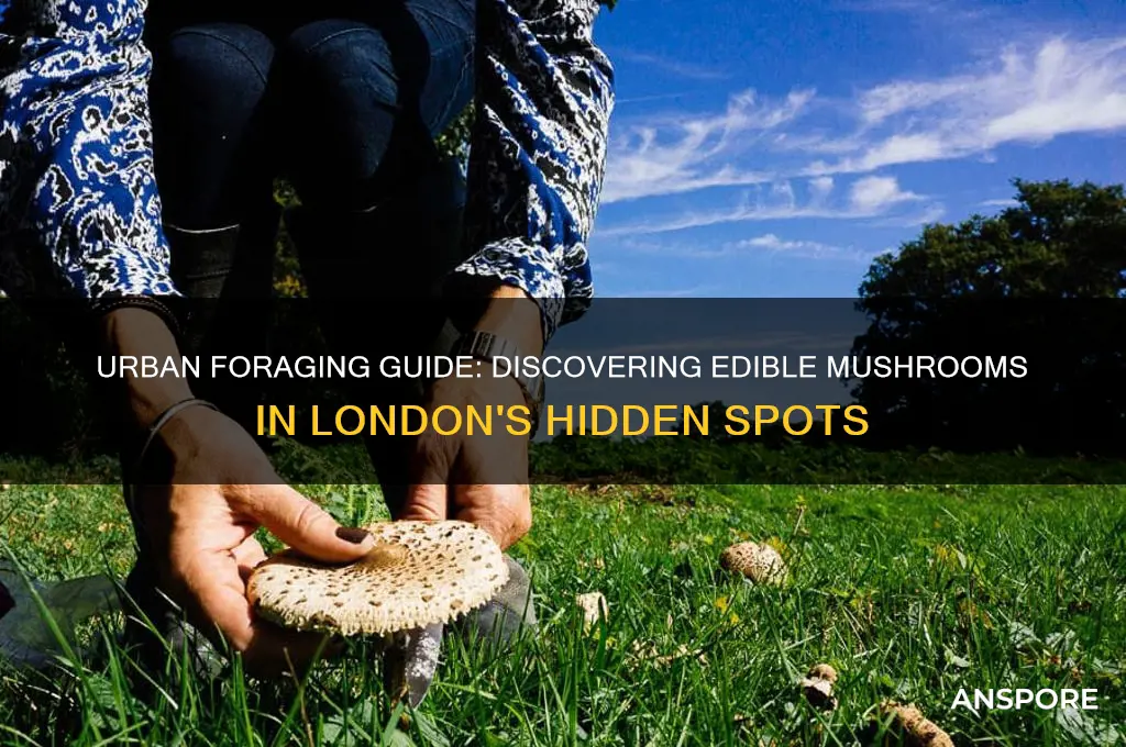 how to find mushrooms in london