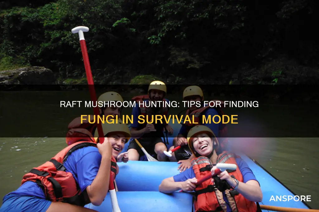how to find mushrooms in raft