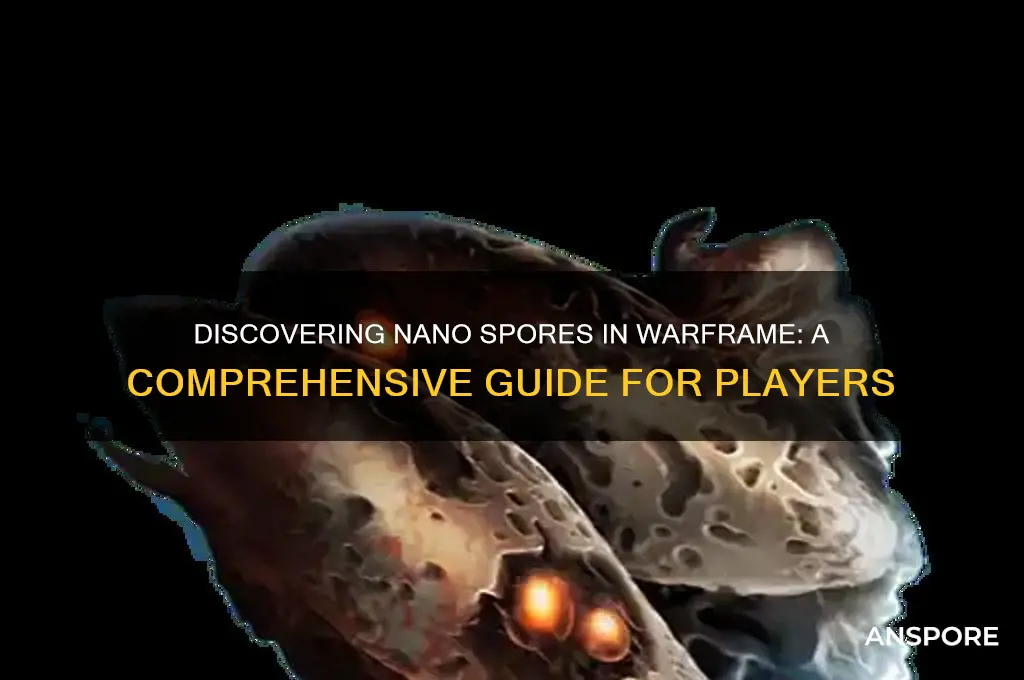 how to find nano spores on worframe