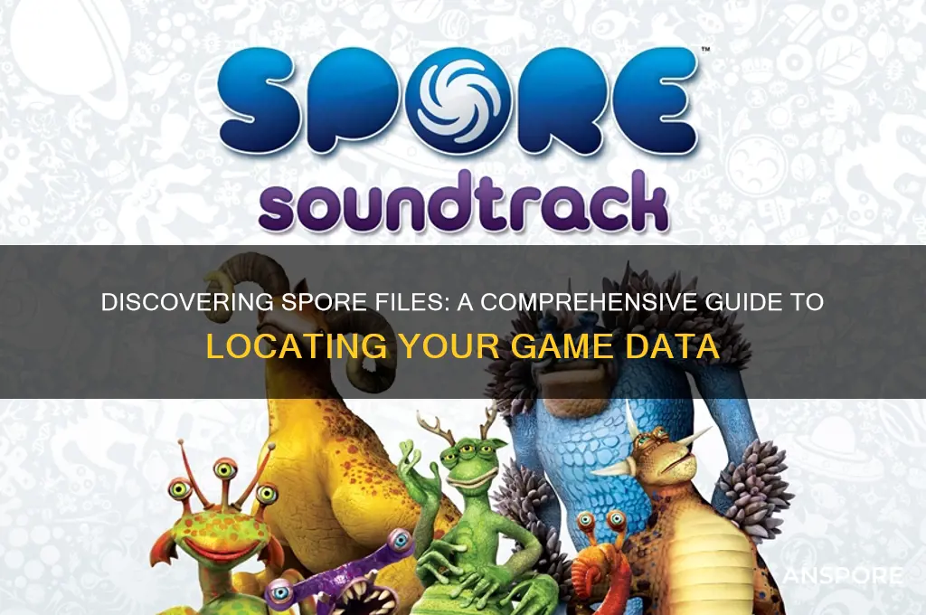 how to find the spore files
