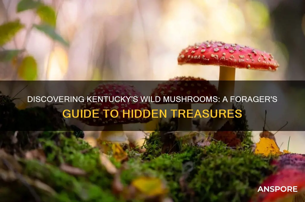 how to find wild mushrooms in kentucky