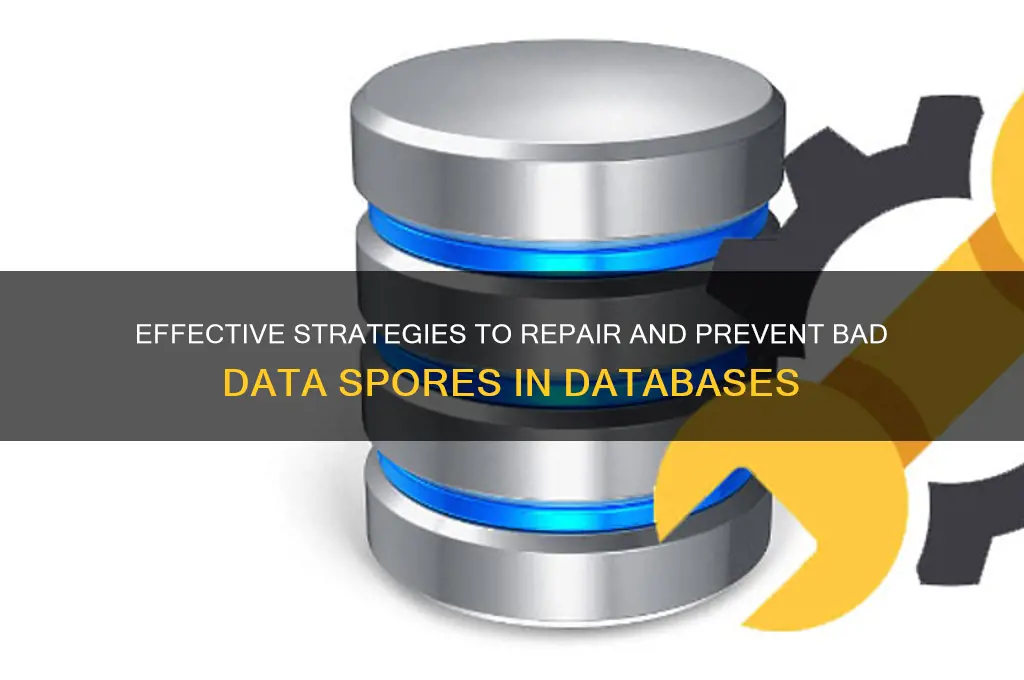 how to fix bad data spore