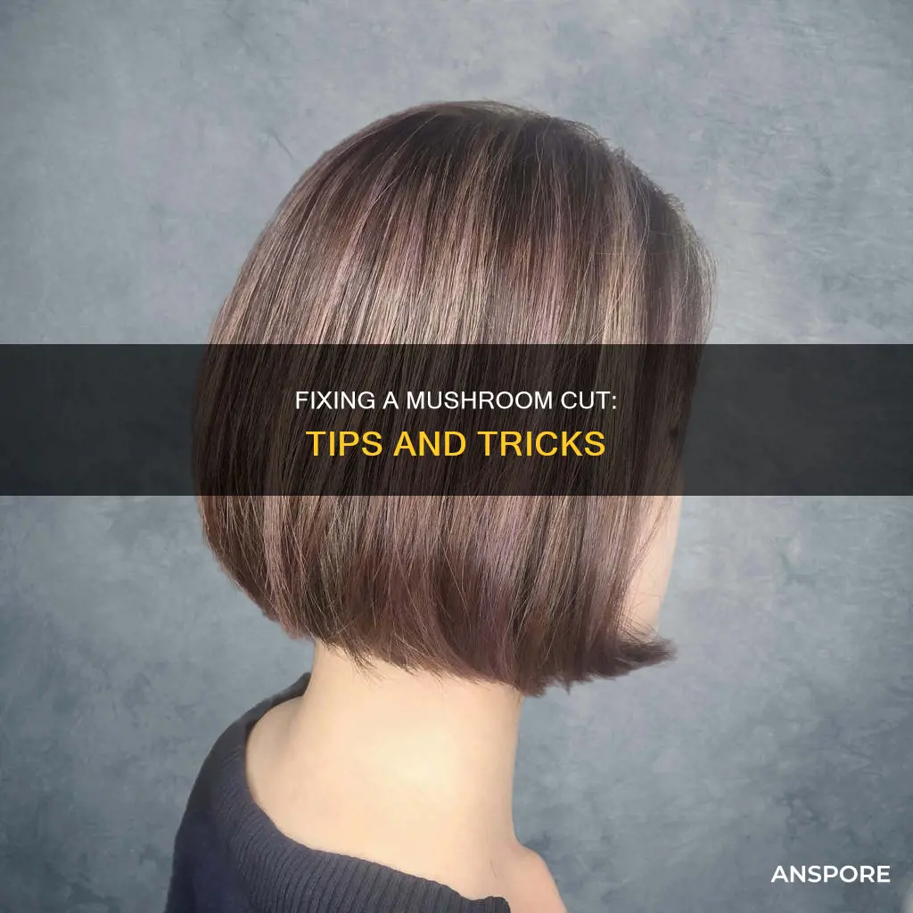 how to fix mushroom haircut