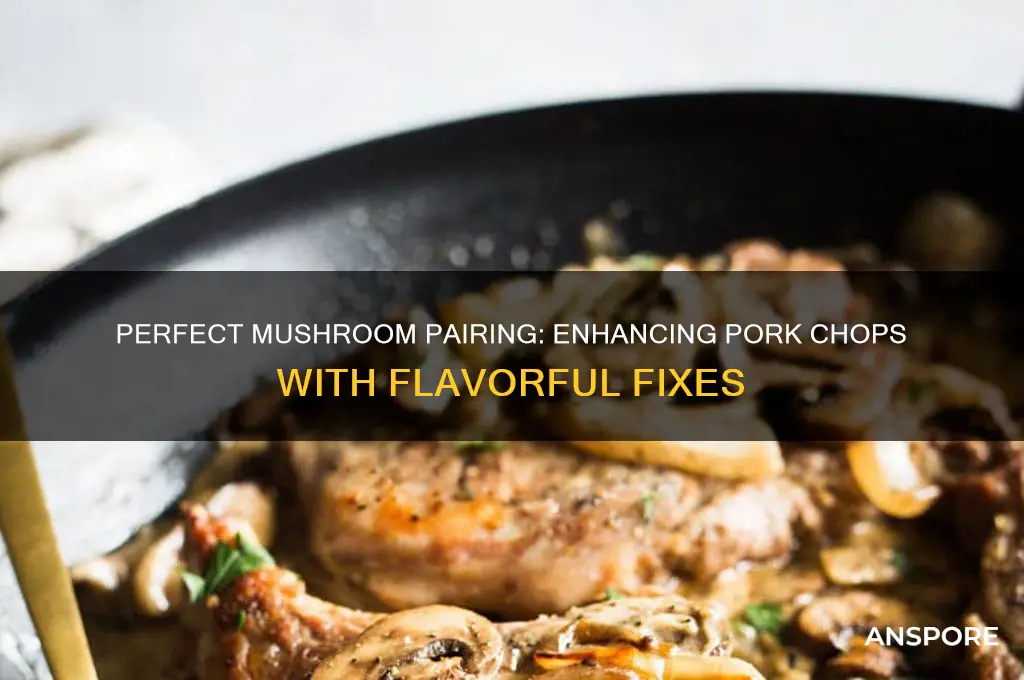 how to fix my mushrooms for my pork chops