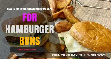 Portabella Mushroom Caps: Perfect DIY Hamburger Buns Alternative