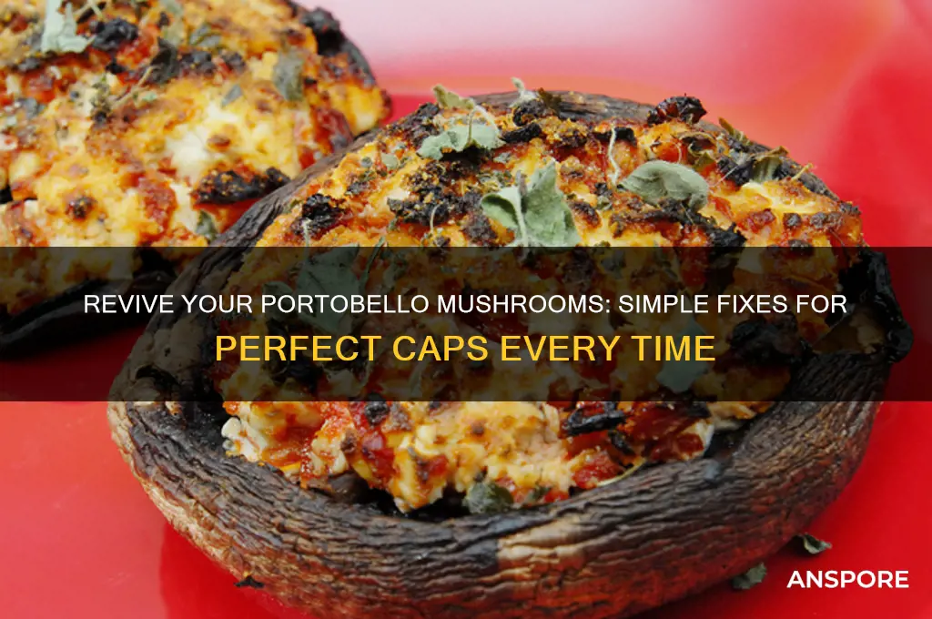 how to fix protobella mushroom caps