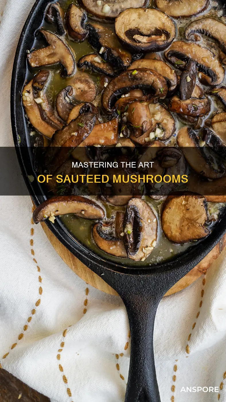 how to fix sauteed mushrooms