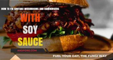 Savory Shiitake Mushrooms and Hamburgers: A Soy Sauce Fix Guide
