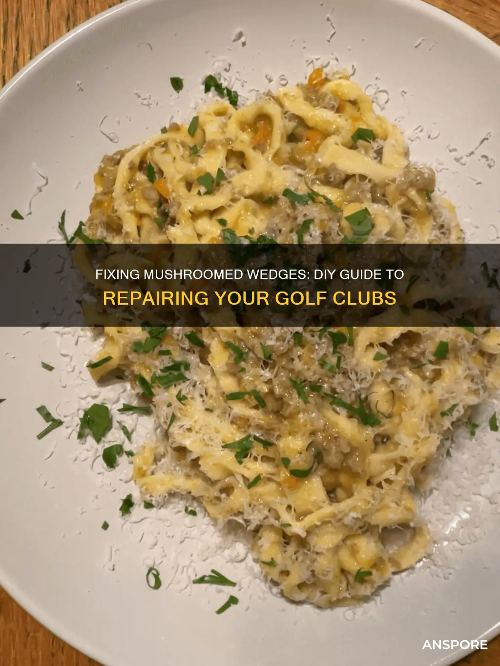 how to fixing mushroomed wedge