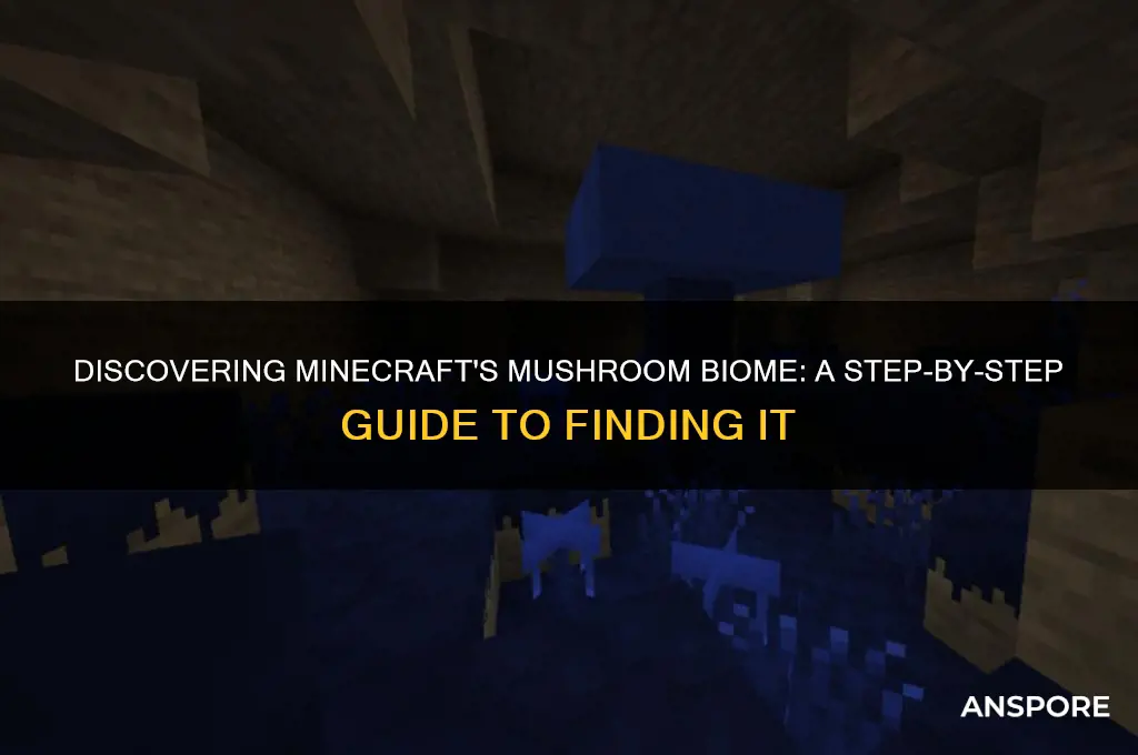 how to found mushroom biome mc