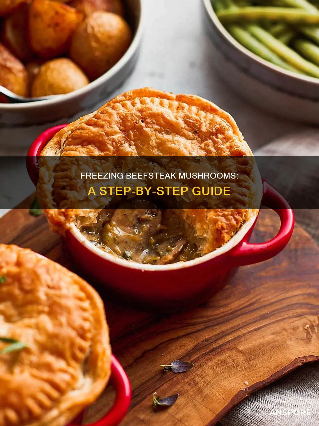 how to freeze beefsteak mushrooms