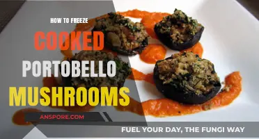 Perfectly Preserving Portobellos: A Guide to Freezing Cooked Mushrooms