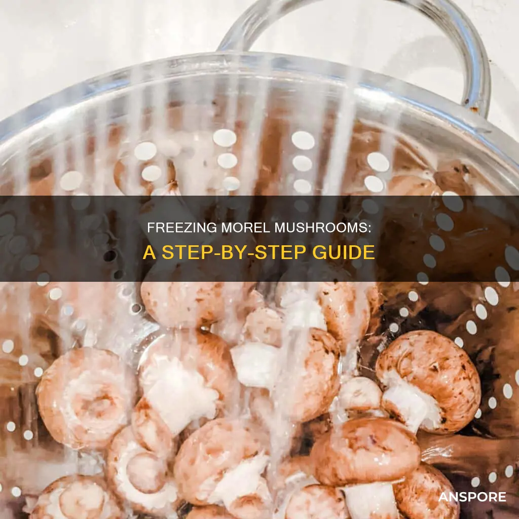how to freeze moral mushrooms