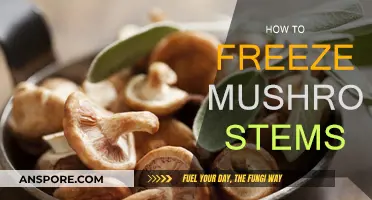 Freezing Mushroom Stems: A Quick Guide to Preserving Them